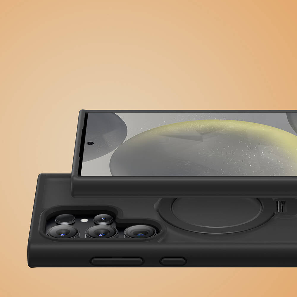 Benks Standlı Mist Protective Galaxy S24 Ultra M-safe Şarj Özellikli Telefon Kılıfı Benks Standlı Mist Protective Galaxy S24 Ultra M-safe Şarj Özellikli Telefon Kılıfı